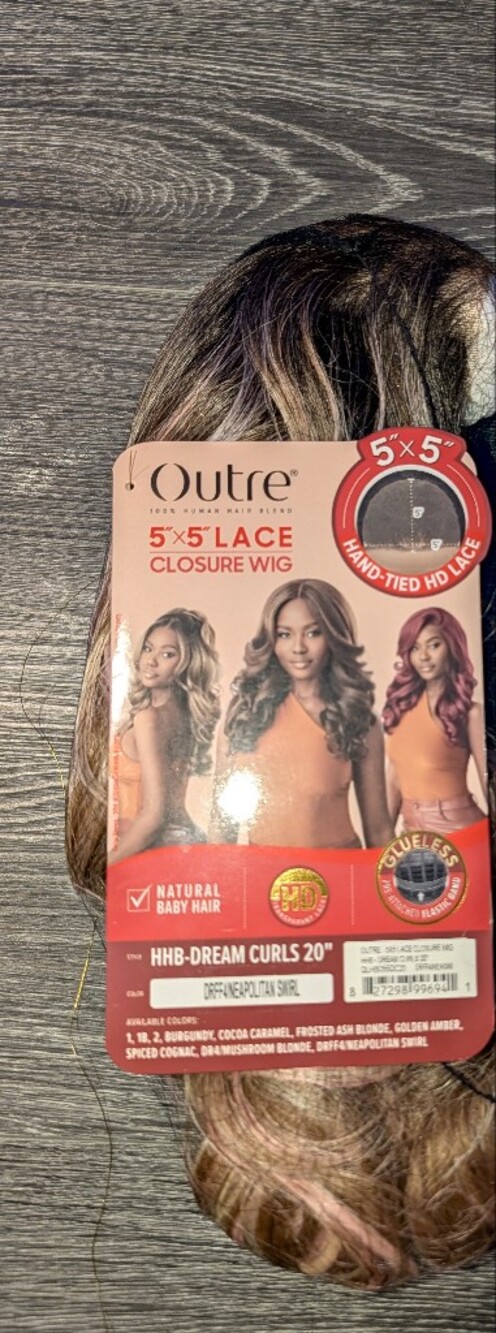 Outre 5"x5" Lace Closure Wig - Multi-Tone Brown